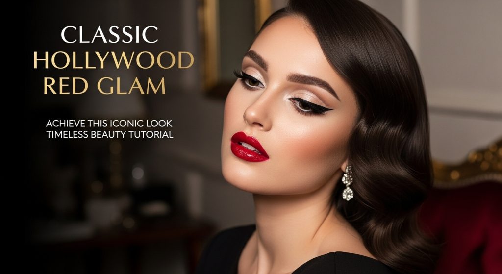 25 Full Glam Makeup Looks to Slay Every Occasion in 2025 25 Classic Hollywood Red Glam