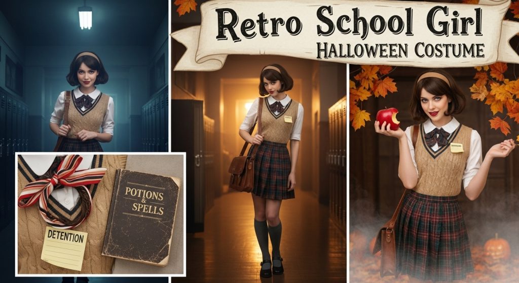 29 Creative Halloween Costume Ideas That Will Turn Heads in 2025 20 Retro School Girl