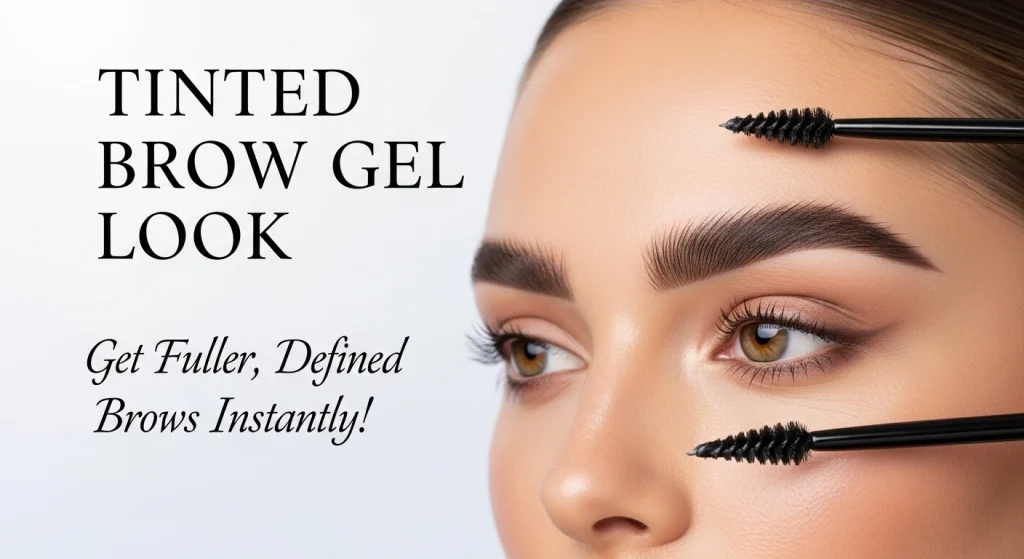 21 Simple Makeup Natural Looks That Bring Out Your Real Glow in 2025 20 Tinted Brow Gel Look