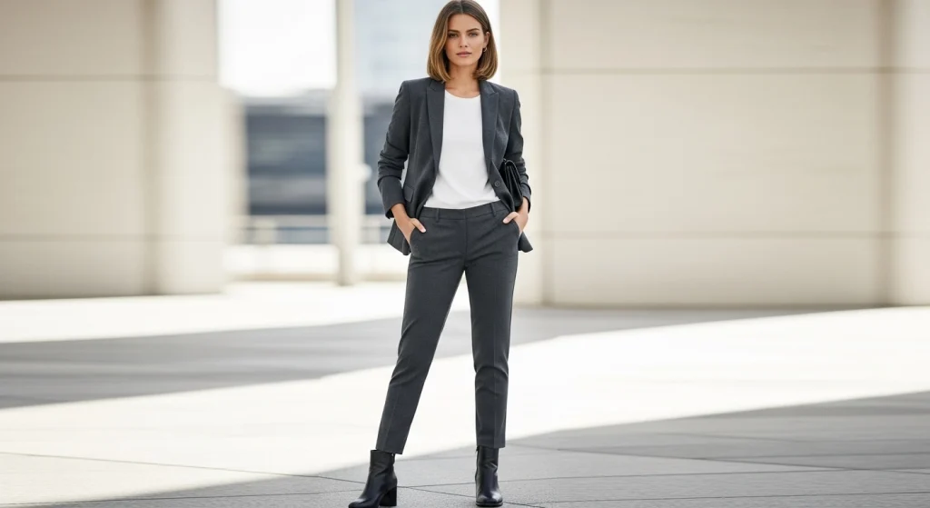 25+ Work Conference Outfits Women: Professional & Stylish Looks for 2026 15 The Ponte Pant Suit