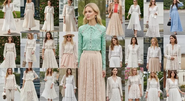 30 Lace Outfit Ideas for Spring 2026.jfif