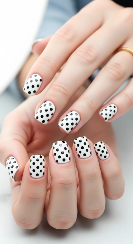 25 Polka Dot Nails