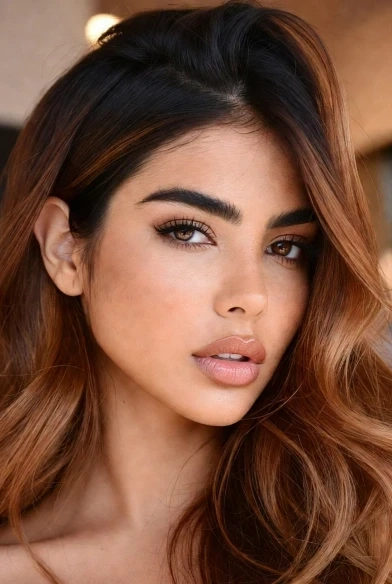 27 Highlights on Brown Hair Ideas for 2026 12 Copper Brown Balayage Highlights