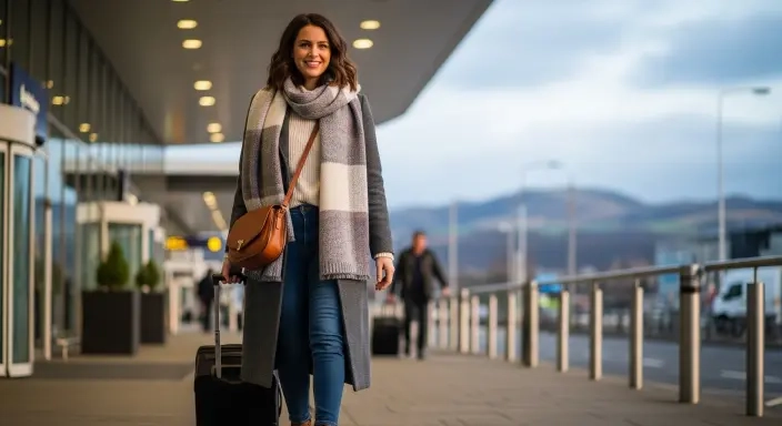 20 Best Edinburgh Outfits to Pack for Your Scotland Trip in 2026 21 Edinburgh Airport to City Outfit.jfif