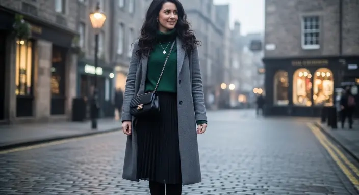 20 Best Edinburgh Outfits to Pack for Your Scotland Trip in 2026 12 Edinburgh Date Night Outfit.jfif