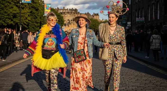 20 Best Edinburgh Outfits to Pack for Your Scotland Trip in 2026 8 Edinburgh Fringe Festival Outfit.jfif