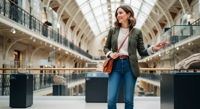 20 Best Edinburgh Outfits to Pack for Your Scotland Trip in 2026 18 Edinburgh Museum Day Outfit.jfif