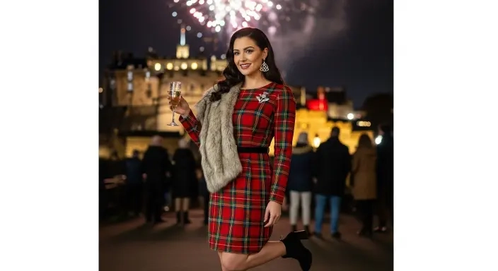 20 Best Edinburgh Outfits to Pack for Your Scotland Trip in 2026 20 Hogmanay New Year Outfit.jfif