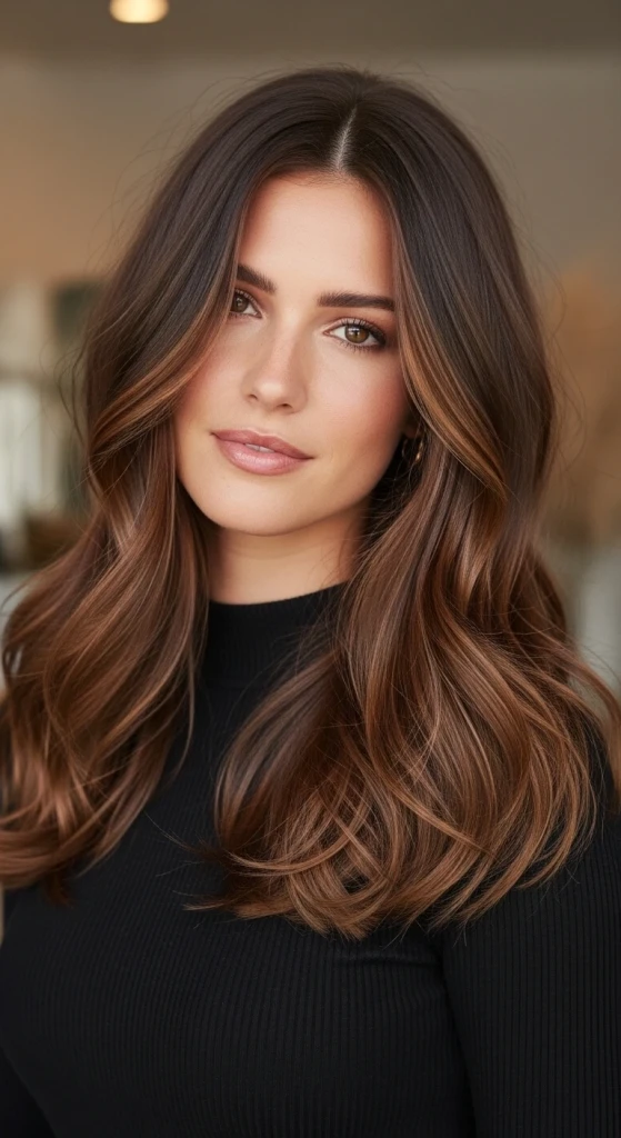 23 Rich Chocolate Brown Hair Ideas That Are Going Viral This Season 17 Lived-In Chocolate Color.jfif