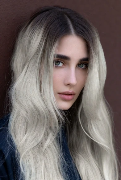 27 Highlights on Brown Hair Ideas for 2026 10 Platinum Blonde Face-Framing on Dark Brown