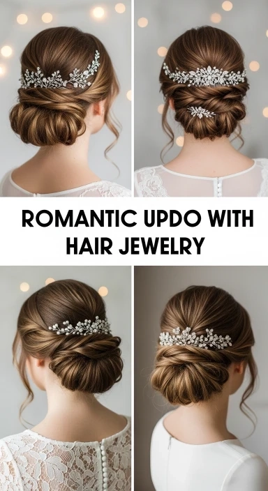 15 Romantic Goth Hairstyles Trending Ideas Taking Over Pinterest in 2026 15 Romantic Updo With Hair Jewelry.jfif
