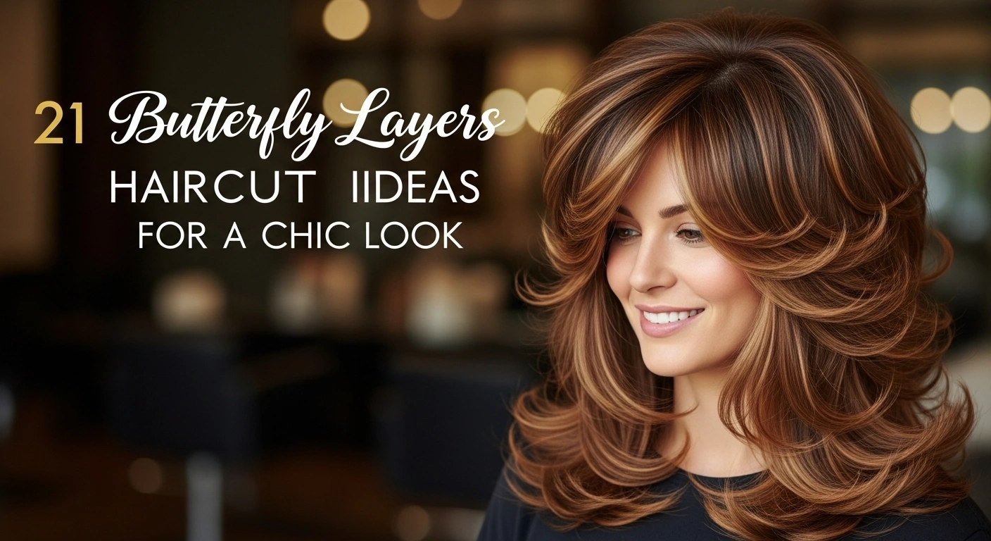 21 Butterfly Layers Haircut Ideas for a Chic Look.jfif