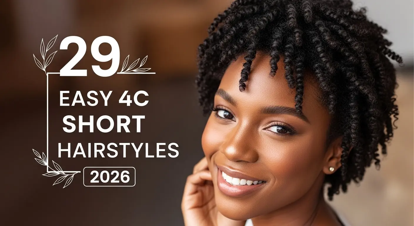 29 Easy 4C Short Hairstyles Ideas 2026 for Natural, Beautiful, and Confident Hair.jfif