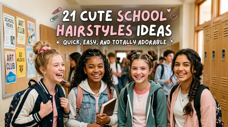 21 Cute School Hairstyles Ideas That Are Quick, Easy, and Totally Adorable