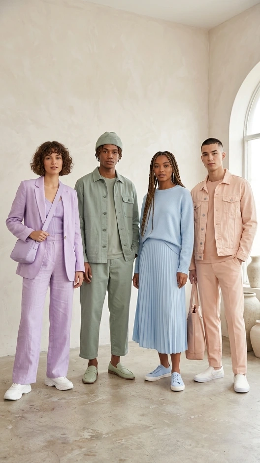 The Monochrome Pastel Set