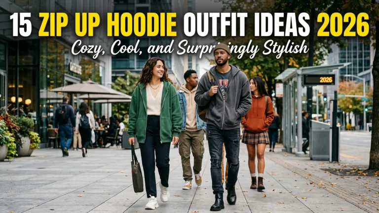 15 Zip Up Hoodie Outfit Ideas 2026 Feature Image