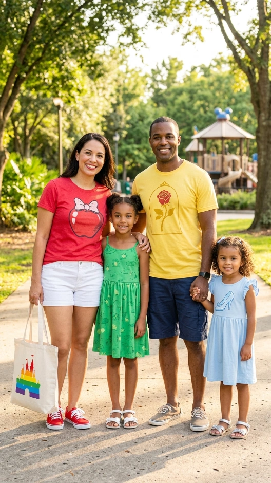 Classic Disney Princess Rainbow Family Set