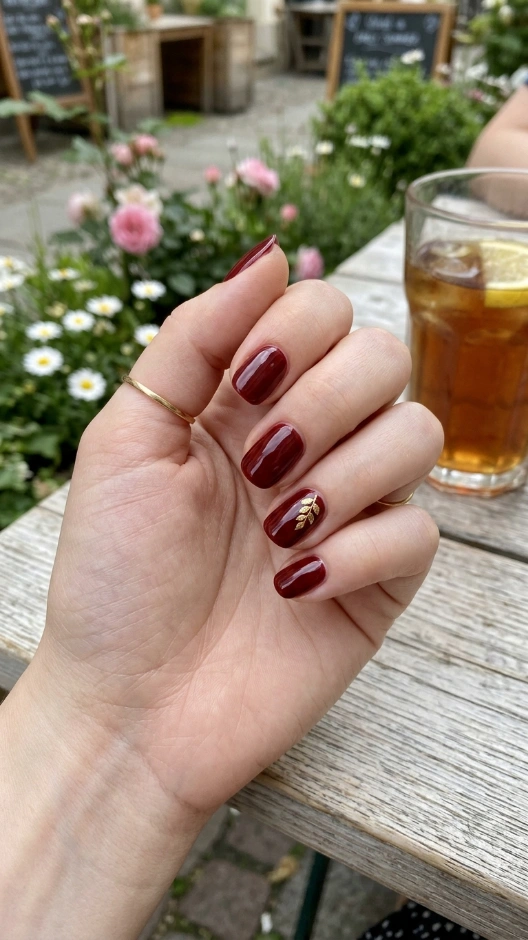 19 June Nails Ideas 2026 — Fresh, Bold, and Absolutely Beautiful 18 Deep Red June Nails