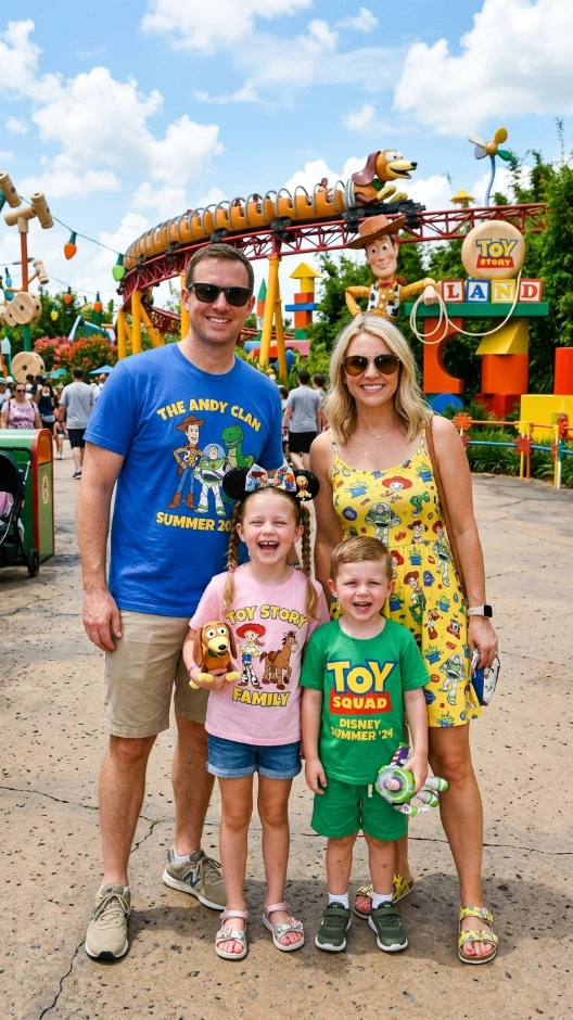 Toy Story Summer Family Matching Set