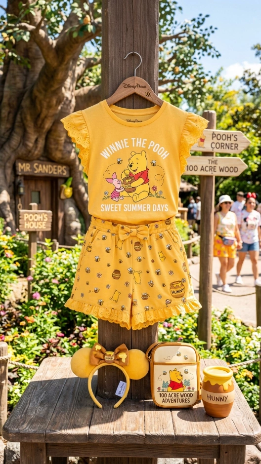Winnie the Pooh Honey Yellow Summer Set